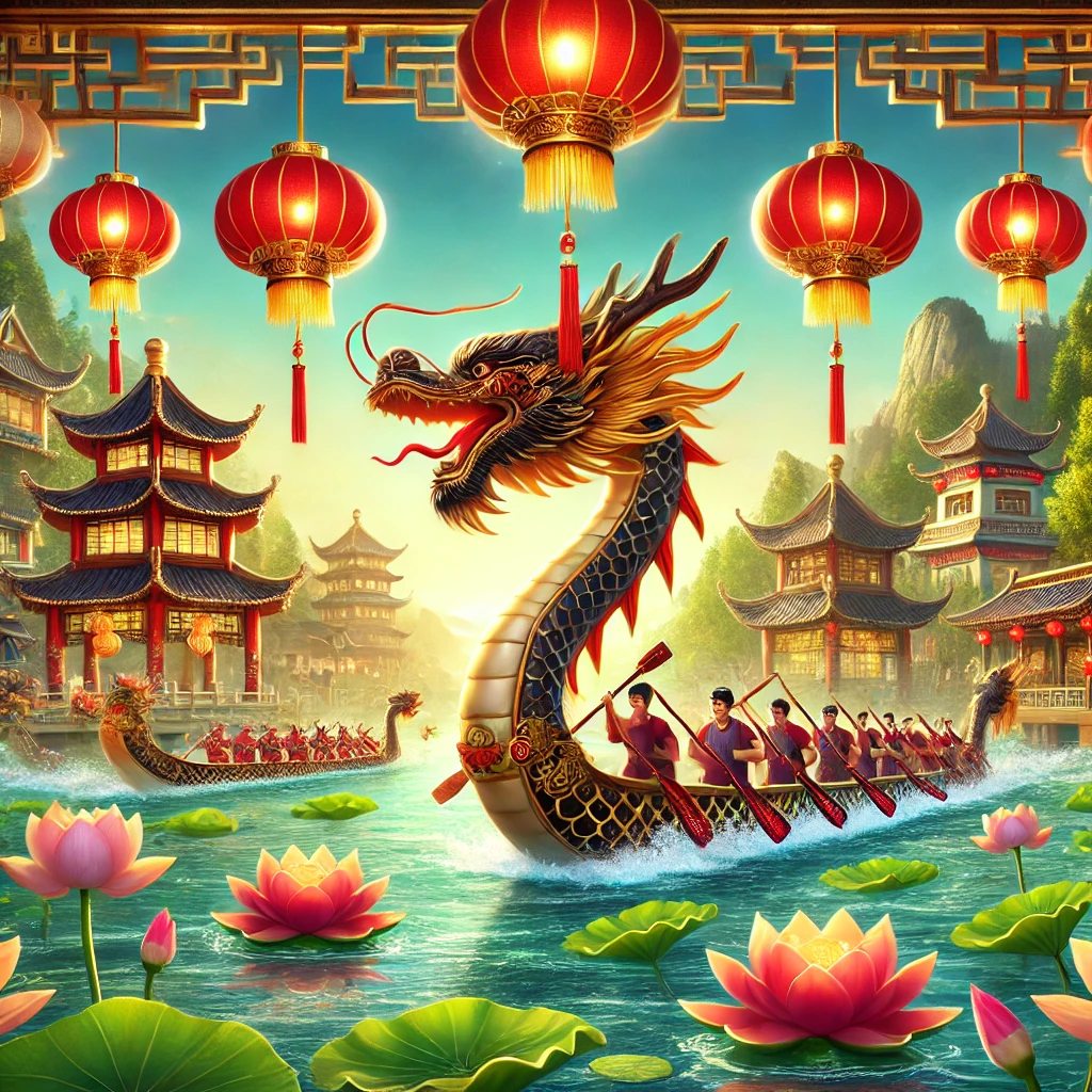 Floating Dragon – Dragon Boat Festival Temple